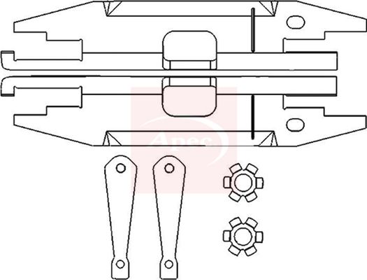 Apec ADB3019 Adjuster, braking system - 1