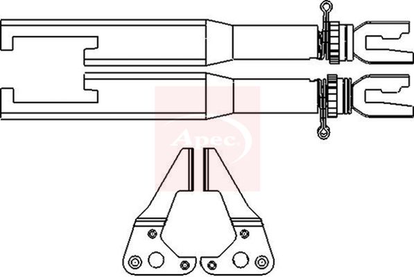 Apec ADB3020 Adjuster, braking system - 1