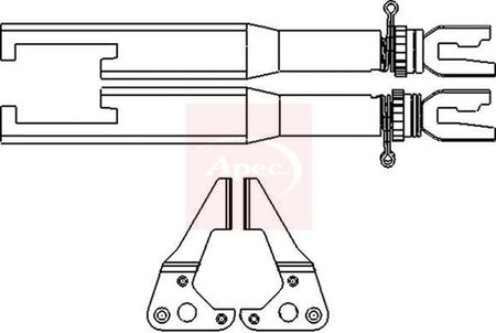 Apec ADB3020 Adjuster, braking system - 1