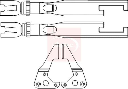 Apec ADB3025 Adjuster, braking system - 1