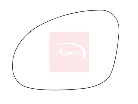 Apec AMS2041 Mirror Glass, exterior mirror - 2