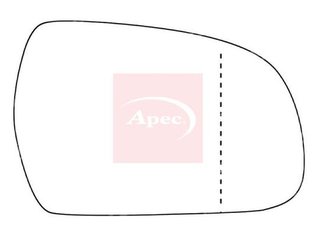 Apec AMS2056A Mirror Glass, exterior mirror - 1