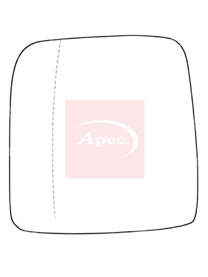 Apec AMS2065 Mirror Glass, exterior mirror - 2