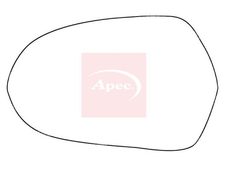 Apec AMS2083 Mirror Glass, exterior mirror - 2