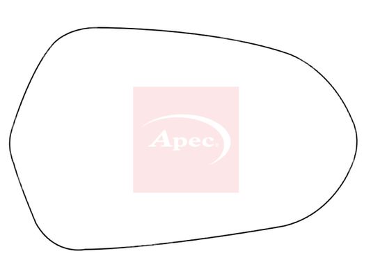 Apec AMS2084A Mirror Glass, exterior mirror - 1