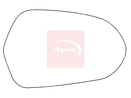 Apec AMS2084A Mirror Glass, exterior mirror - 1