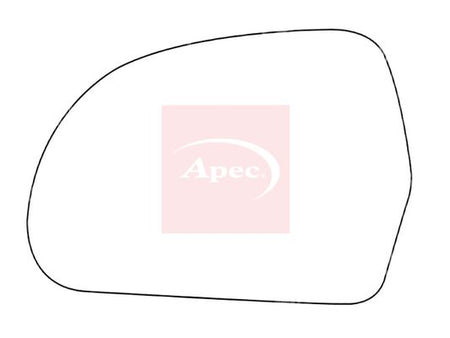 Apec AMS2087 Mirror Glass, exterior mirror - 2