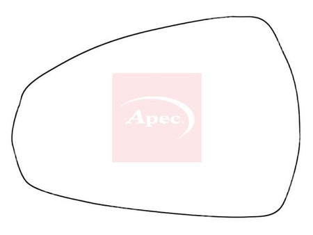 Apec AMS2091 Mirror Glass, exterior mirror - 2