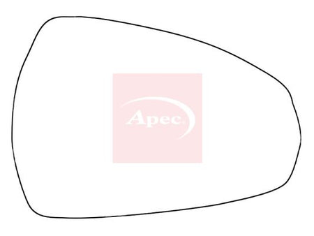 Apec AMS2092 Mirror Glass, exterior mirror - 2