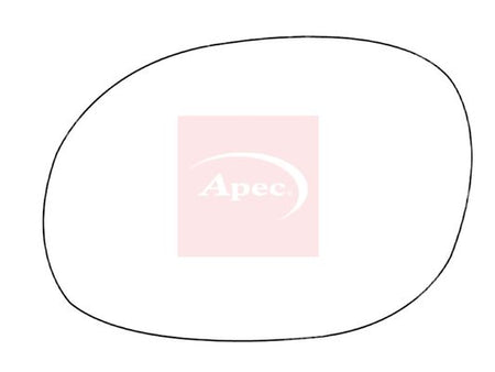 Apec AMS2103 Mirror Glass, exterior mirror - 2
