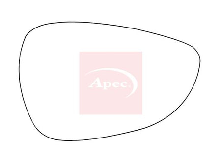 Apec AMS2122 Mirror Glass, exterior mirror - 2