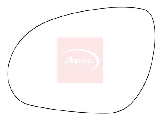 Apec AMS2135 Mirror Glass, exterior mirror - 1