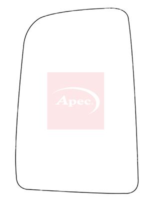 Apec AMS2143 Mirror Glass, exterior mirror - 2