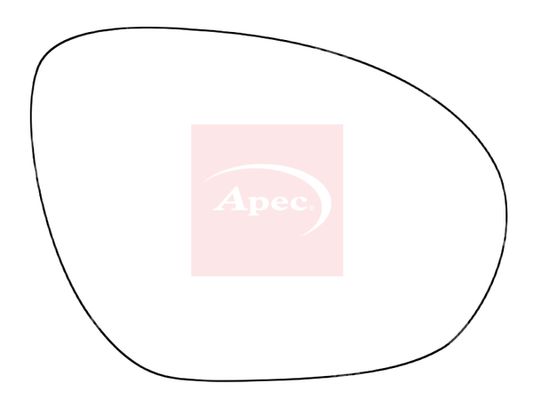 Apec AMS2152 Mirror Glass, exterior mirror - 2
