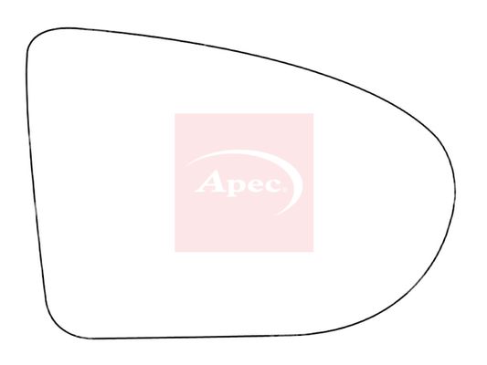 Apec AMS2154 Mirror Glass, exterior mirror - 2