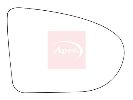 Apec AMS2154 Mirror Glass, exterior mirror - 2