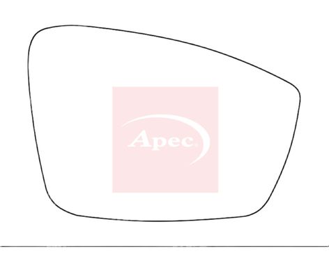 Apec AMS2205 Mirror Glass, exterior mirror - 2