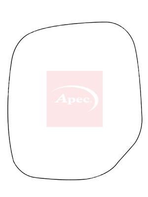 Apec AMS2220 Mirror Glass, exterior mirror - 2