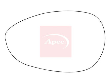 Apec AMS2221 Mirror Glass, exterior mirror - 2