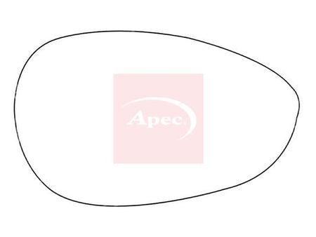 Apec AMS2222 Mirror Glass, exterior mirror - 2