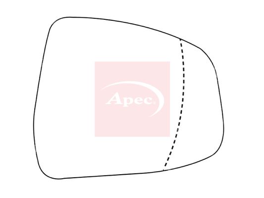 Apec AMS2230 Mirror Glass, exterior mirror - 2
