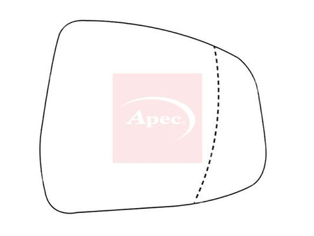 Apec AMS2230 Mirror Glass, exterior mirror - 2