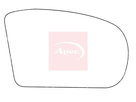 Apec AMS2244 Mirror Glass, exterior mirror - 2