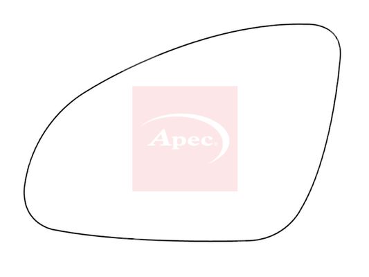 Apec AMS2305 Mirror Glass, exterior mirror - 2