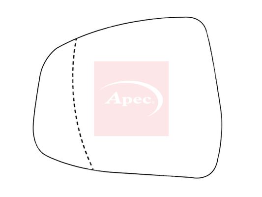 Apec AMS2327 Mirror Glass, exterior mirror - 2