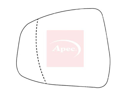 Apec AMS2327 Mirror Glass, exterior mirror - 2