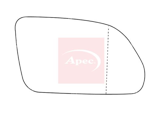 Apec AMS2336 Mirror Glass, exterior mirror - 2