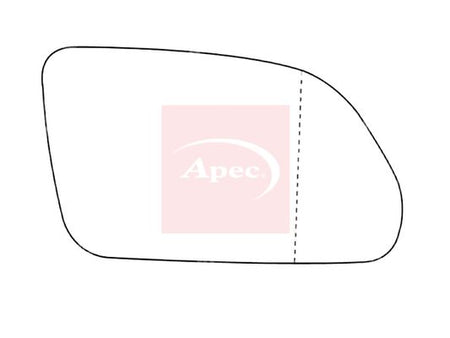 Apec AMS2336 Mirror Glass, exterior mirror - 2