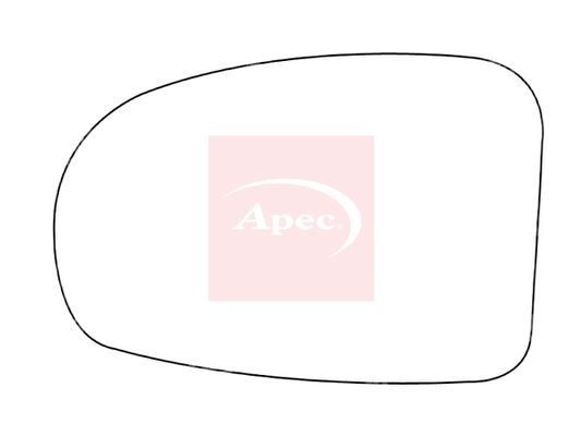 Apec AMS2589 Mirror Glass, exterior mirror - 2