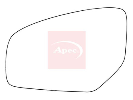 Apec AMS2591 Mirror Glass, exterior mirror - 2