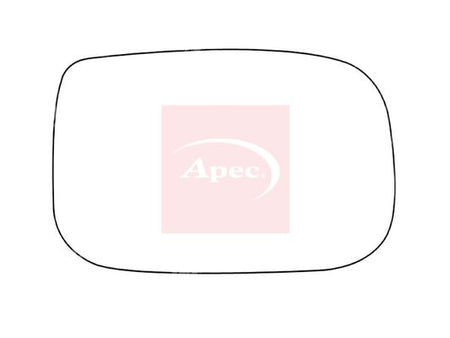 Apec AMS2594 Mirror Glass, exterior mirror - 1
