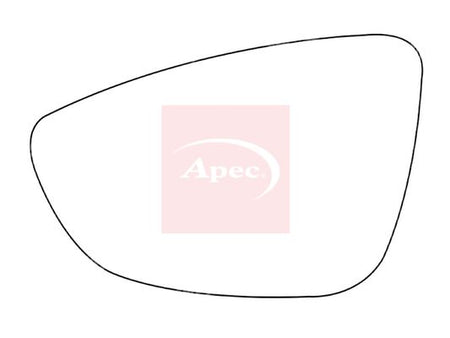 Apec AMS2595 Mirror Glass, exterior mirror - 2