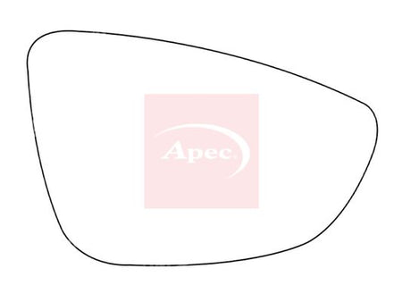 Apec AMS2596A Mirror Glass, exterior mirror - 1