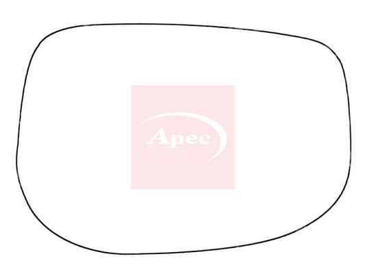 Apec AMS2598 Mirror Glass, exterior mirror - 2