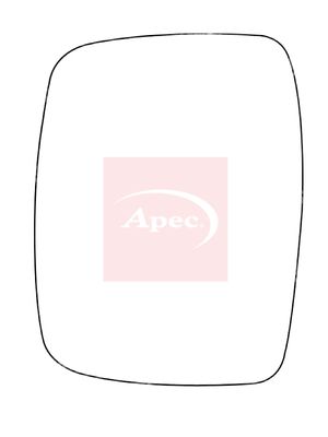 Apec AMS2611 Mirror Glass, exterior mirror - 1