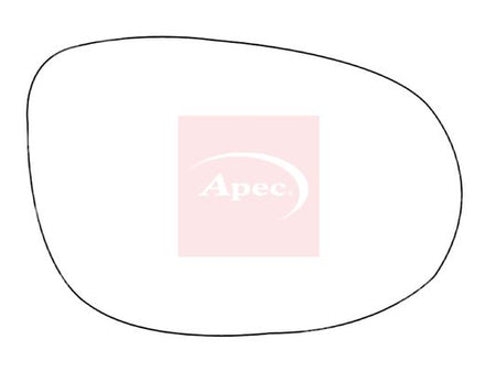 Apec AMS2646 Mirror Glass, exterior mirror - 2