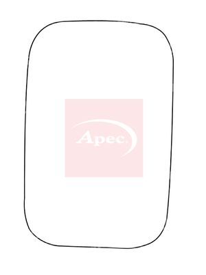 Apec AMS2658 Mirror Glass, exterior mirror - 2