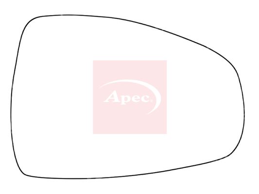 Apec AMS2665 Mirror Glass, exterior mirror - 1