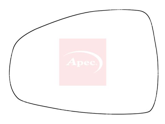 Apec AMS2666 Mirror Glass, exterior mirror - 1