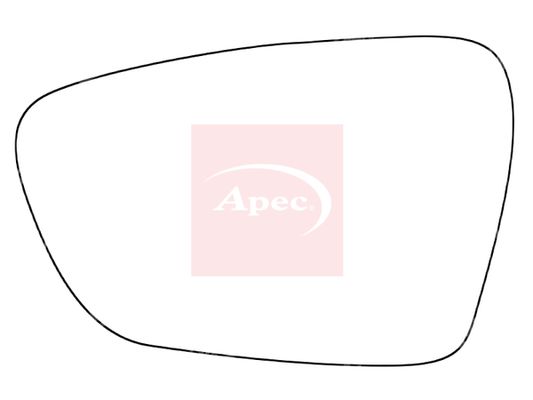 Apec AMS2667 Mirror Glass, exterior mirror - 1