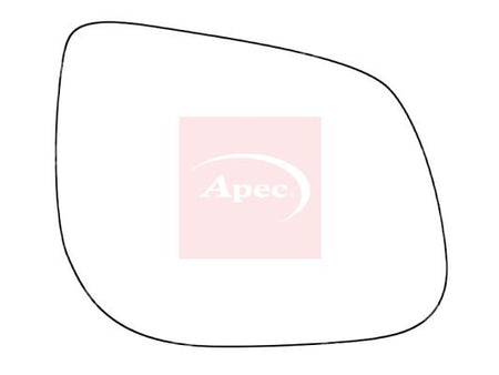 Apec AMS2668 Mirror Glass, exterior mirror - 1