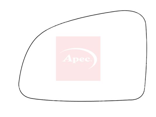 Apec AMS2687 Mirror Glass, exterior mirror - 2