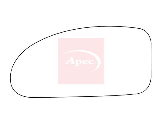 Apec AMS2695 Mirror Glass, exterior mirror - 1