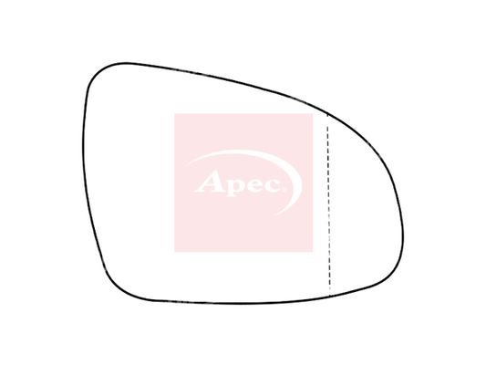 Apec AMS2702 Mirror Glass, exterior mirror - 1