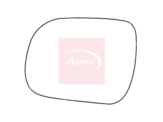 Apec AMS2703 Mirror Glass, exterior mirror - 1