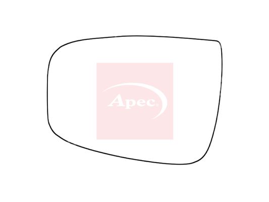 Apec AMS2709 Mirror Glass, exterior mirror - 1